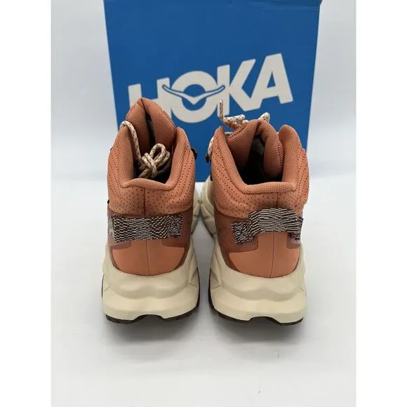 Hoka One One Trail Code GTX Womens Size 9.5 B Hiking Shoes Sun Baked Shortbread