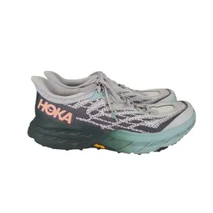 Hoka Speedgoat 5 Trail Running Shoes Sneakers Women's 9B Vibram Sole 1123158