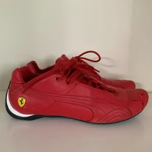 Hold Vintage Puma Ferrari racing shoes