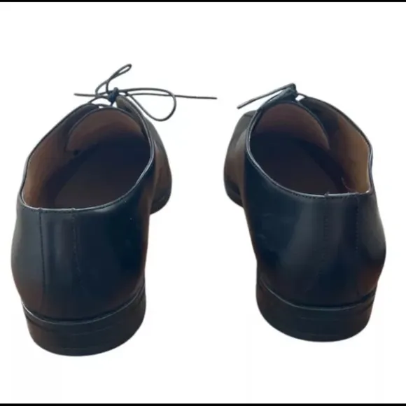 HUGO BOSS Leather Dress Shoes Kensington Derby - Made in Italy - Size 10