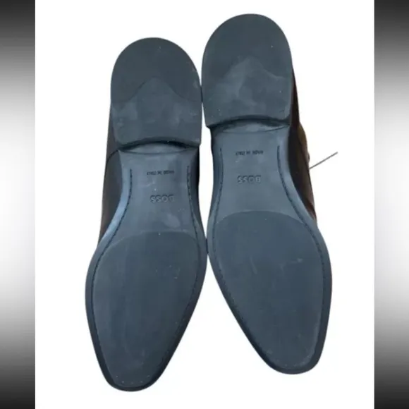 HUGO BOSS Leather Dress Shoes Kensington Derby - Made in Italy - Size 10