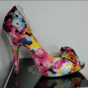 I. Miller Eylyna_yy Floral Print High Heel Shoes