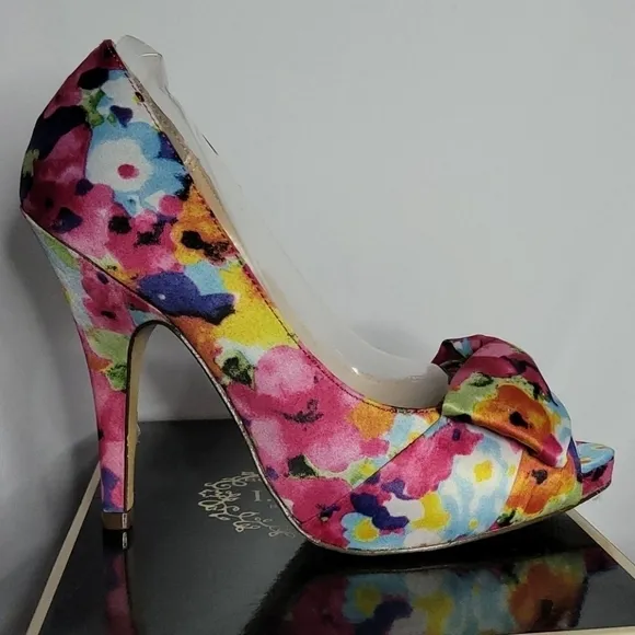 I. Miller Eylyna_yy Floral Print High Heel Shoes