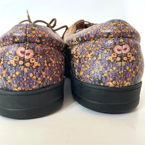 Icon Italian Leather Art to Wear Wearable Art Klimt Oxford Shoes Lace-up 7