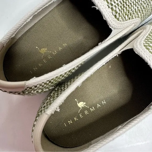 INKERMAN Blithfield Slip-On Sneaker Shoes in Carlton Moss Size 39
