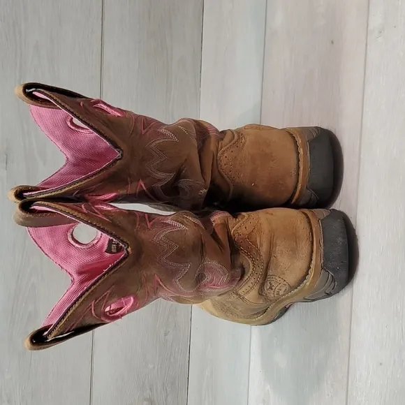 Irish Setter by Red Wing  Womens F2413-11 Steel Toe Ankle Boots shoes sz 6.5D