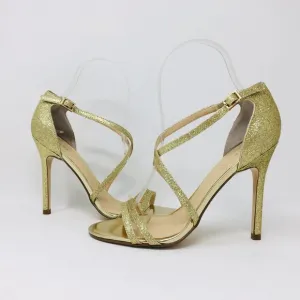 Ivanka Trump Duchess 2 Gold Texture Strappy Sandal