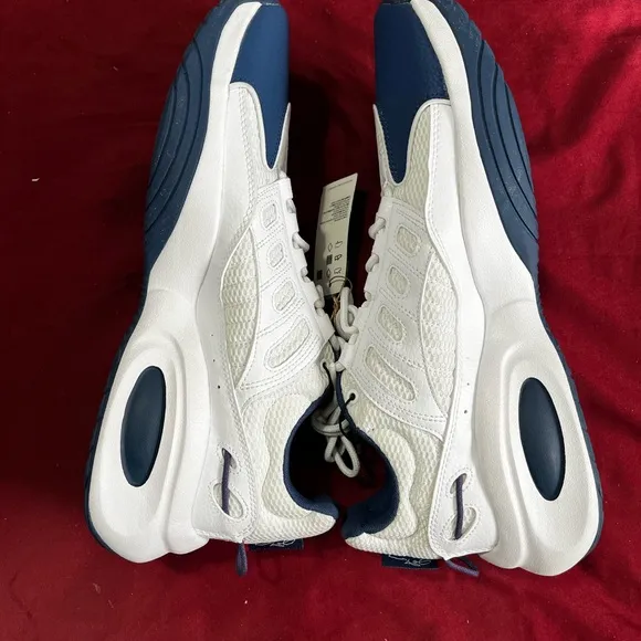 Iverson Reebok Men's  SOLUTION MID White Basketball Shoes GY0935 Size: 14, NWT