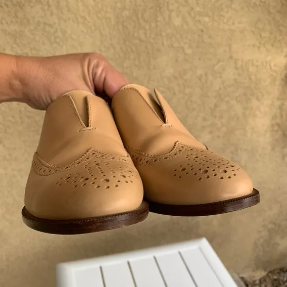 J. Crew Oxford shoes nude leather size 7.5