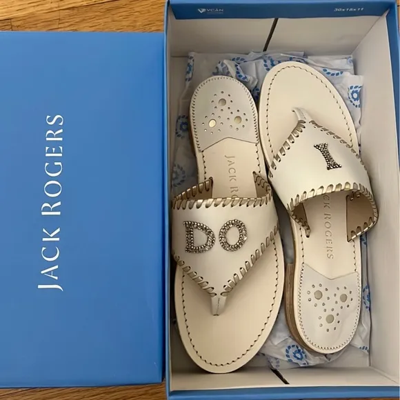 Jack Rogers “I Do” Sandals
