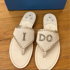 Jack Rogers “I Do” Sandals