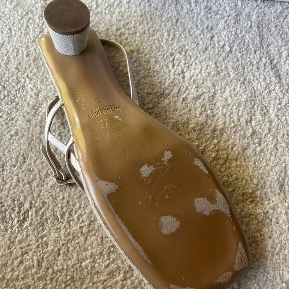 Jacquemus Cream Les Sandales Basgia