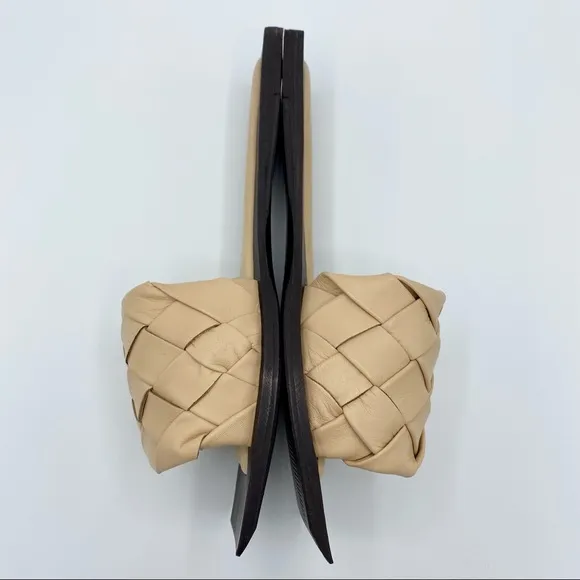 Jeffrey Campbell Natural Brown Costelo-L Slide Sandal Size 7 / 38
