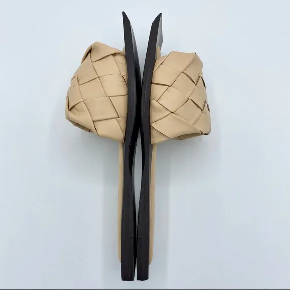 Jeffrey Campbell Natural Brown Costelo-L Slide Sandal Size 7 / 38