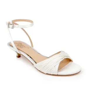 Jewel Badgley Mischka Nance Ankle Strap Kitten Heel Sandal