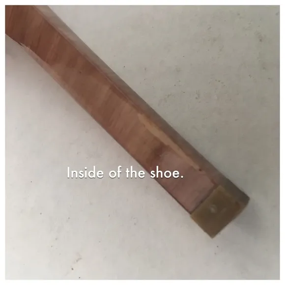 JIMMY CHOO AUTHENTIC STRAP LEATHER SHOES