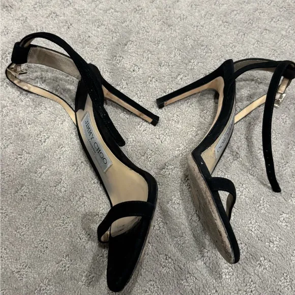 Jimmy Choo Black Heels “Minnie”