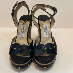 Jimmy Choo Black Women's Sandals size 37
