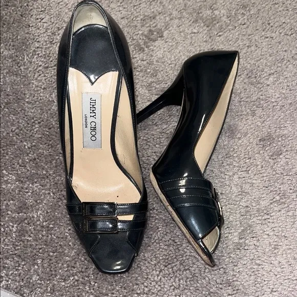 Jimmy Choo dark blue Women's Heels
