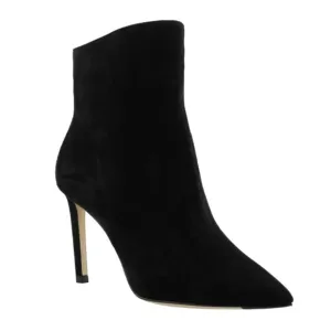 Jimmy Choo Helaine Black Suede Ankle Boots