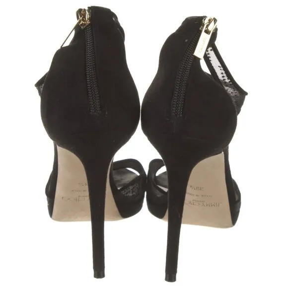 Jimmy Choo T-Strap Sandals Women's Size: 9.5 | IT 39.5