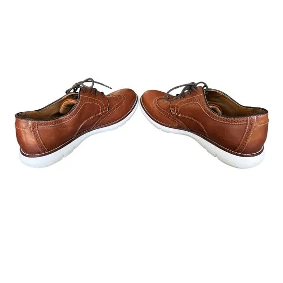 Johnston &amp; Murphy Holden Wingtip Comfort shoes, Mens Dress Shoes size 9.5