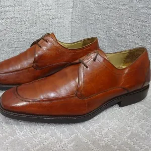 Johnston &amp; Murphy Signature Series Men’s Size 10M US Brown Leather Lace up Shoes