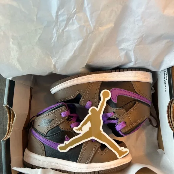 Jordan 1 Mid Toddler Shoes