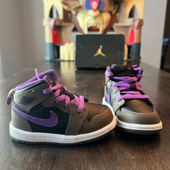 Jordan 1 Mid Toddler Shoes