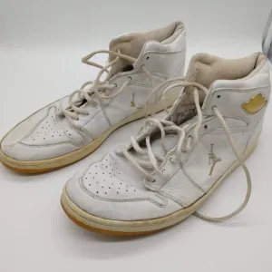 Jordan 1 Retro White Chrome 2002 Size 14 306000-101