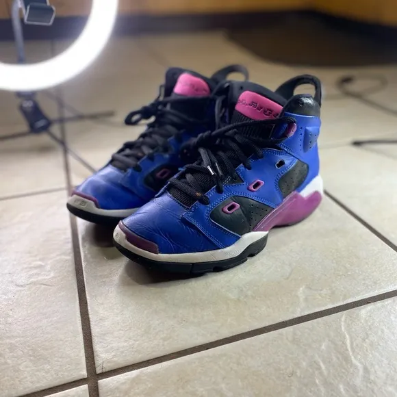 Jordan 6-17-23 Basketball Shoes - Hyper Royal/Black/Hyper Violet - 428