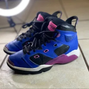 Jordan 6-17-23 Basketball Shoes - Hyper Royal/Black/Hyper Violet - 428