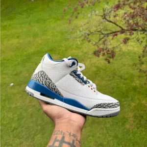 Jordan Athletic Shoes - White and Blue