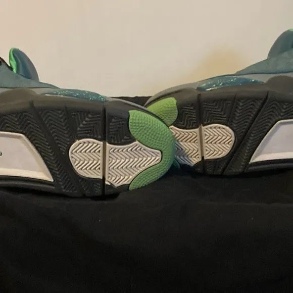 Jordan Dub Zero Teal and Green Men's Shoes