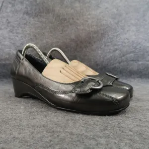 Josef Seibel Shoes Women 40 Wedge Loafer Slip On Classic Fashion Comfort Leather