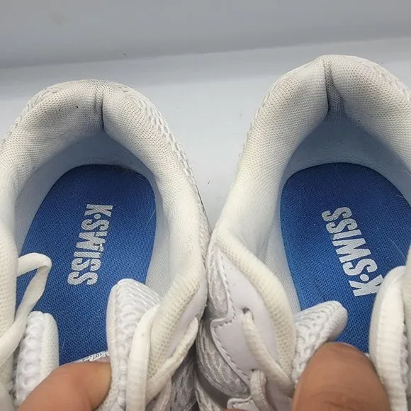K Swiss Tubes Comfort 200 Mens Size 11.5 White Athletic Shoes Sneakers 07112-107