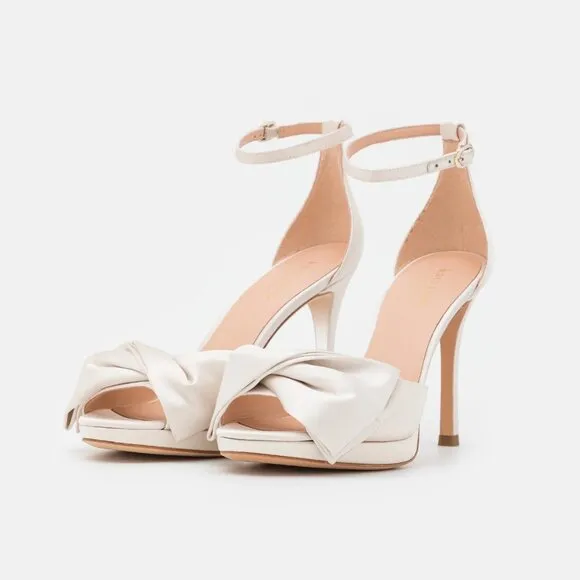 kate spade new york BRIDAL BOW - High heeled sandals - ivory