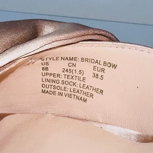 Kate Spade New York Women's Bridal Bow Strappy High-Heel Sandals, Size 8 B