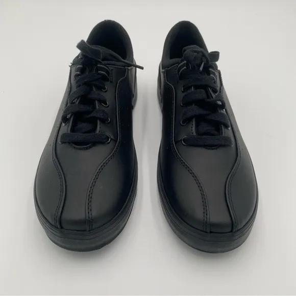 Keds Career Full Lace Up Tennis Shoes Sneakers All Black Size 7.5 (NWOT)