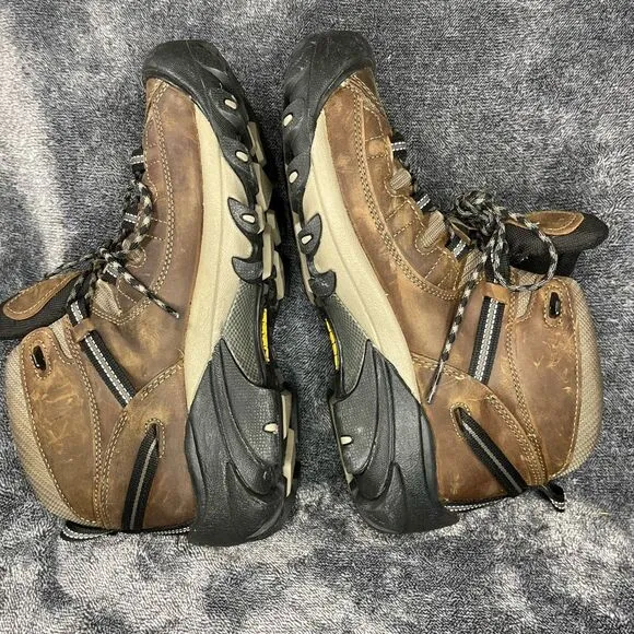 Keen Targhee Ii Mid Waterproof Hiking Men’s Size 11.5 Brown Casual Boots