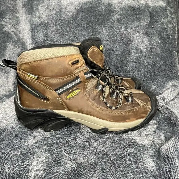 Keen Targhee Ii Mid Waterproof Hiking Men’s Size 11.5 Brown Casual Boots