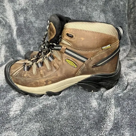 Keen Targhee Ii Mid Waterproof Hiking Men’s Size 11.5 Brown Casual Boots
