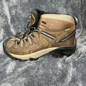 Keen Targhee Ii Mid Waterproof Hiking Men’s Size 11.5 Brown Casual Boots