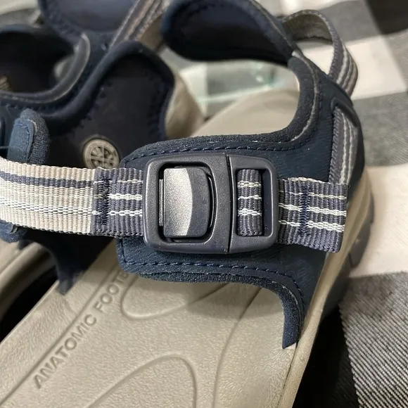 Keen Terradora II Open Toe Women's Sandals 2 Strap Buckle Size 9.5 Blue Shoes