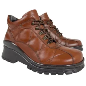 KENNETH COLE REACTION Y2K Brown Leather Chunky Lug Sole Shoes 7M Boots