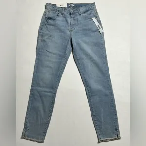 Kensie| NWT High Rise Raw Hem Skinny Jeans