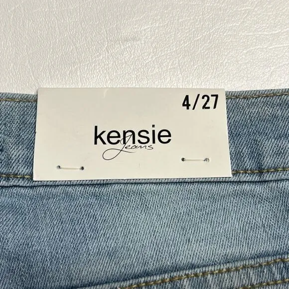 Kensie| NWT High Rise Raw Hem Skinny Jeans