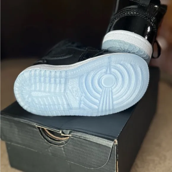Kids Black Jordan Shoes