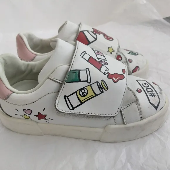 Kids Dolce and Gabbana sneakers size 25 back to school