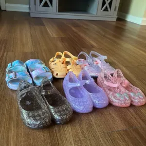 Kids Jelly Shoes Set